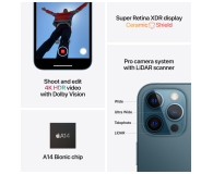 Apple iPhone 12 Pro Max 128GB Pacific Blue 5G - 592110 - zdjęcie 8